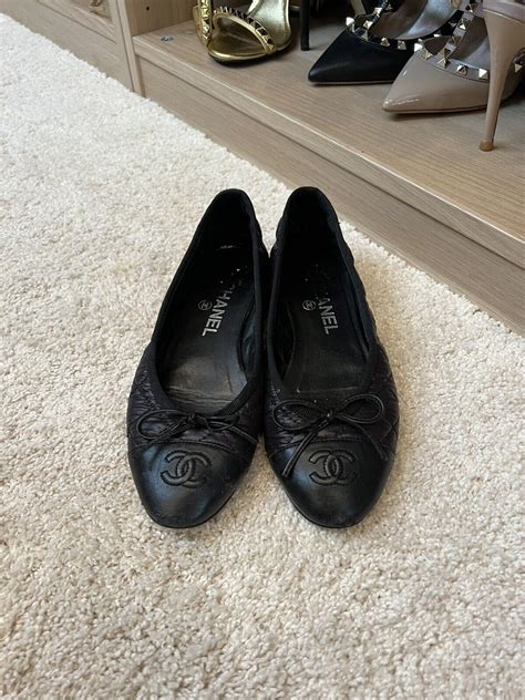 chanel quilted ballet pumps|buy chanel ballet flats online.